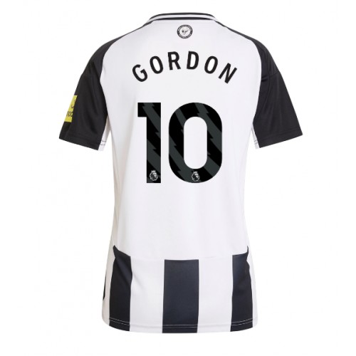 Dres Newcastle United Anthony Gordon #10 Domaci za Žensko 2024-25 Kratak Rukav